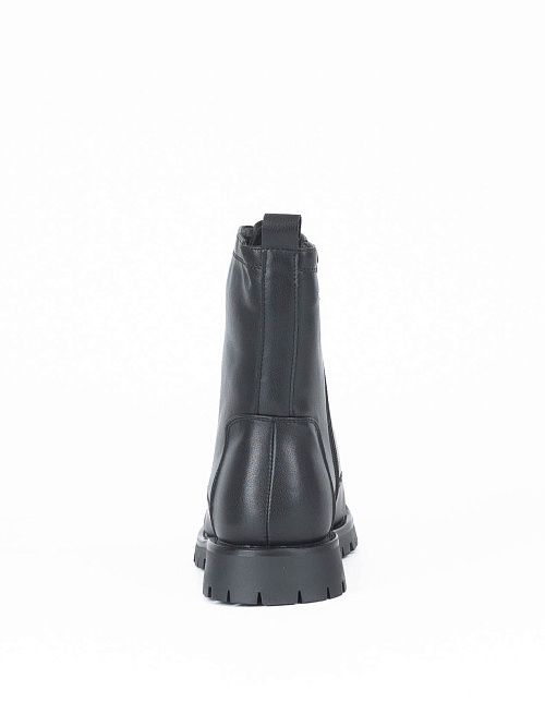 625443-6 Ботинки женские натуральная кожа черный TOFA 