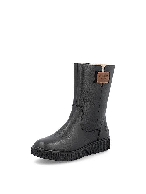 Y4355/00 Полусапоги женские черный Rieker 