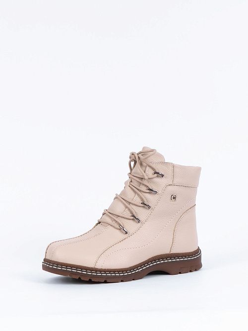 RD882082(L) beige Ботинки женские молочный Covani 