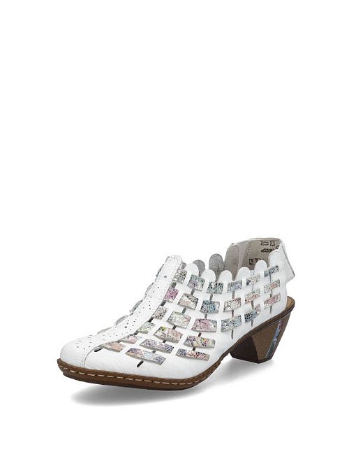 46778/80 Босоножки женские белый Rieker 