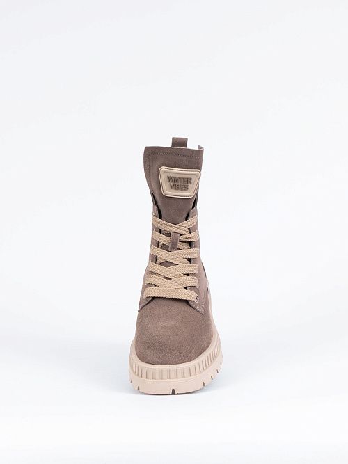 RQ460-042 Ботинки женские темно-бежевый Baden 