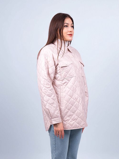 GWC4715I-G625 Куртка удлиненная женская бежевый ICEbear 