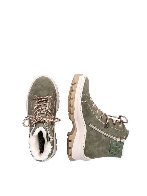 X9334/54 Ботинки женские зеленый Rieker 