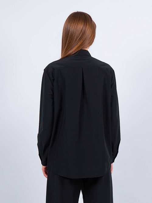 ЕТ30008 Рубашка женская черная VERY NEAT 