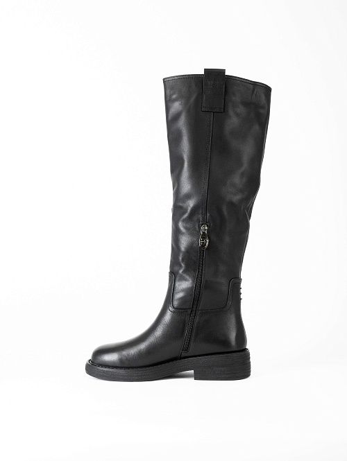 JA280Y-H1908-P8008BM Сапоги женские натуральная кожа черный 365 