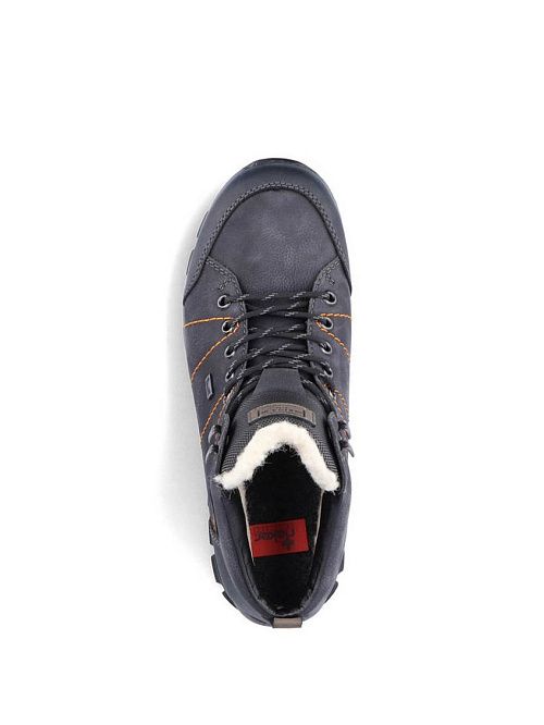 F6814/16 Ботинки мужские синий Rieker 