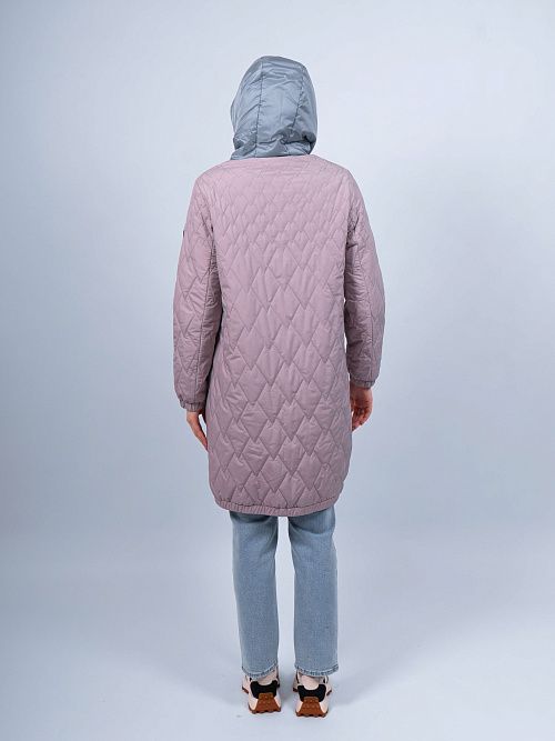 9261 Куртка женская сиреневый ILAMONER 