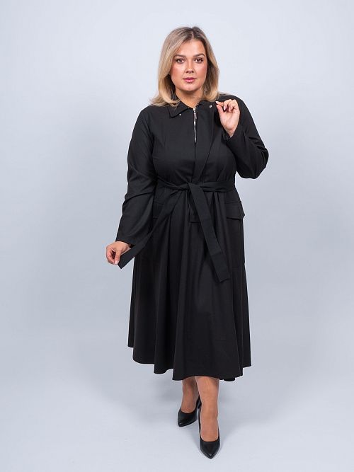 249608 Платье женское черный MIRA MIA 