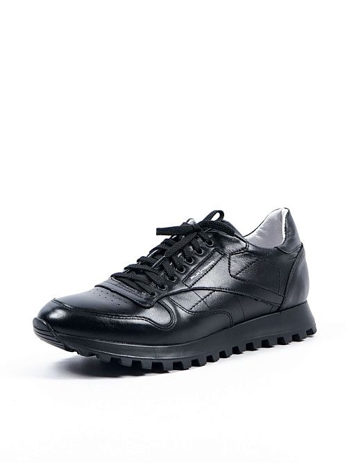 9051 black Полуботинки мужские Meridian 