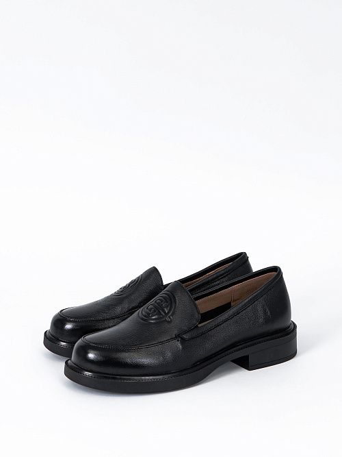 A629-N338-1 Лоферы женские черный 365 