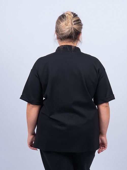 249218 Блузка женская черный MIRA MIA 