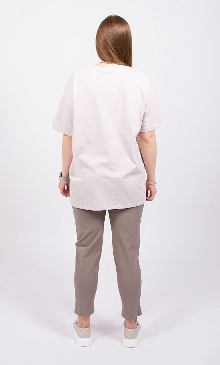 EBT3161 Футболка женская бежевый VERY NEAT 