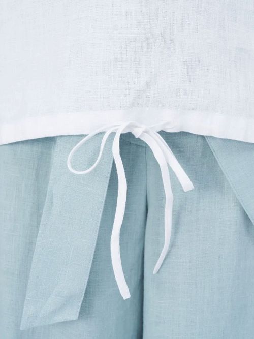 52104-БЛ Блузка женская белый ELECTRA STYLE 