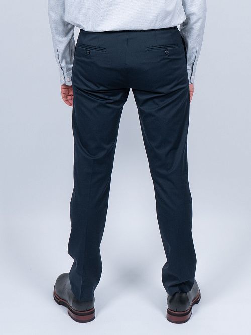 804-0158.G337.Y000.L.B0291 Брюки мужские синий LUXOR 