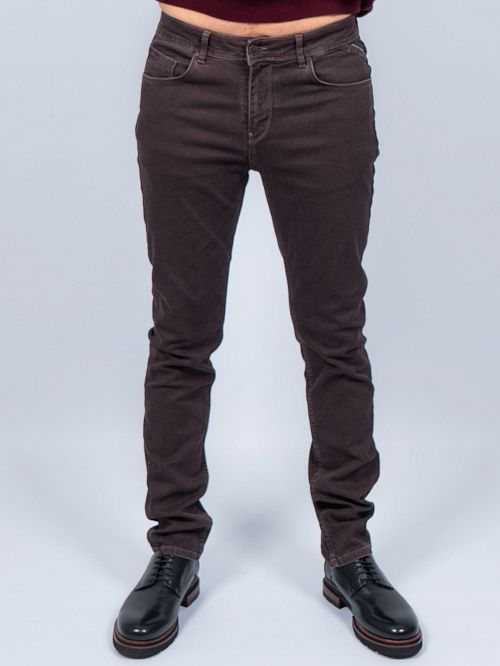 805-2370.M548.Y006.L.C0501 Джинсы мужские коричневый LUXOR 