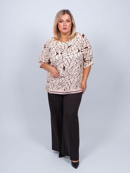 Брюки Аника женские черный KЛЮКVА 