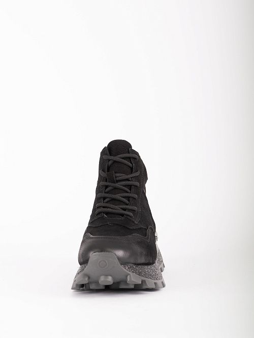 V8A80285-1ZM Ботинки женские натуральная кожа черный 365 