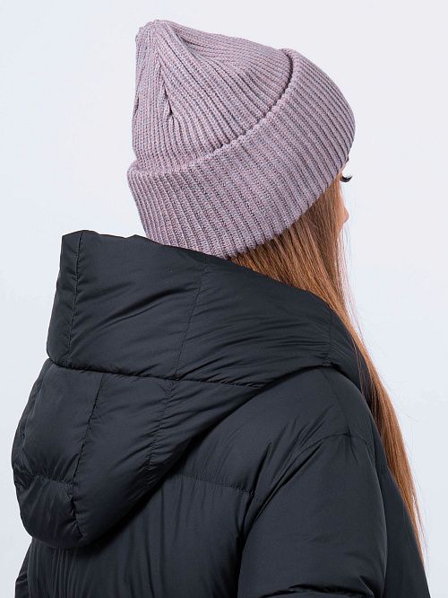 ЗЕТА Шапка женская светло-кофейный MISKORKI 