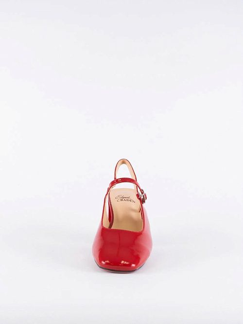 RQ484-013 Туфли женские красный Baden 