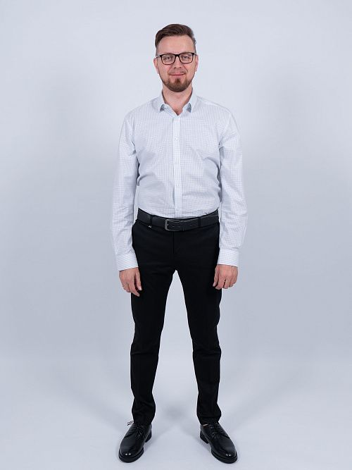 804-0277.G337.Y000.L.S0401 Брюки мужские черный LUXOR 