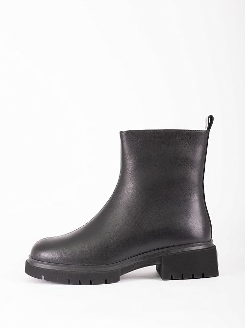 XMG-52804-2A-KW Ботинки женские натуральная кожа черный Madella 