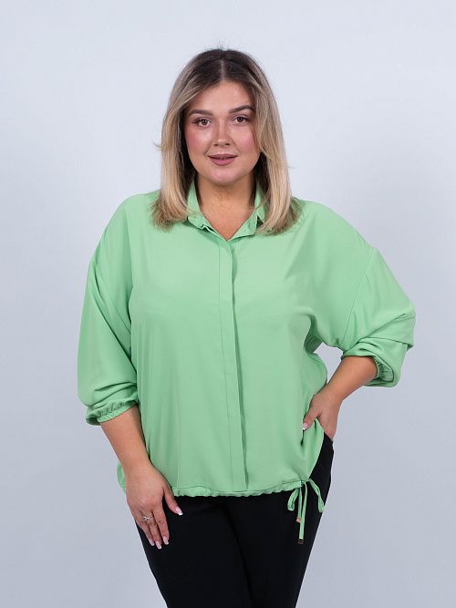 Блюз Блузка женская салатовый ZAR STYLE 