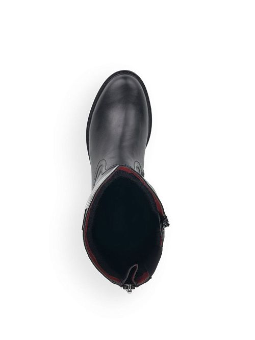 R6576/01 Сапоги женские черный Remonte 