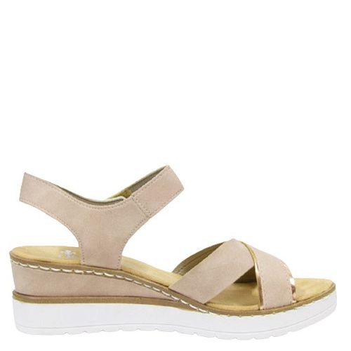 V38G9/31 Босоножки женские розовый Rieker 