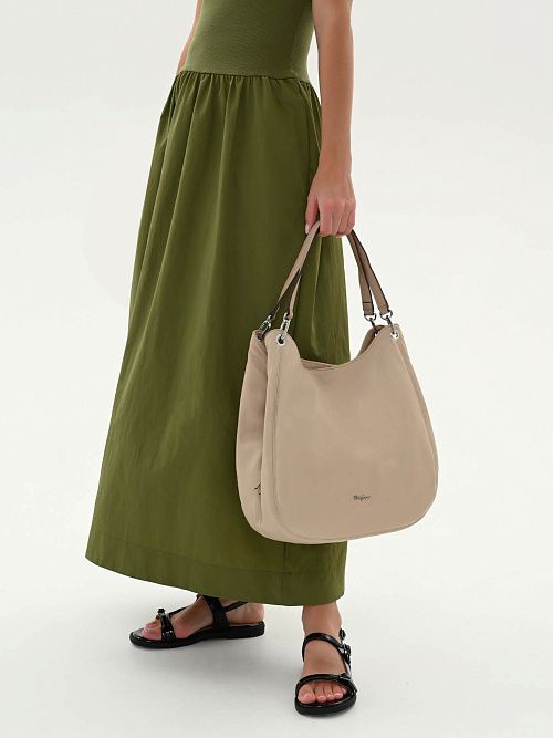 114-162-39-4 Сумка женская бежевый 365 