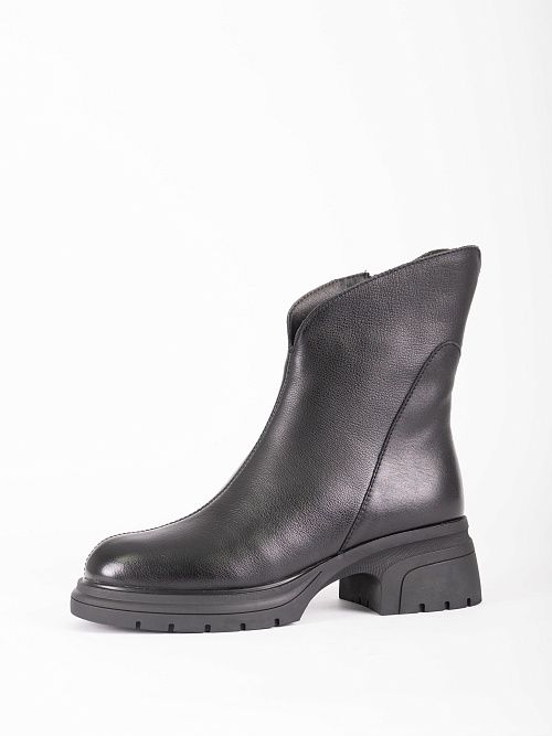 AS248-H367-17ZM Ботинки женские натуральная кожа черный 365 