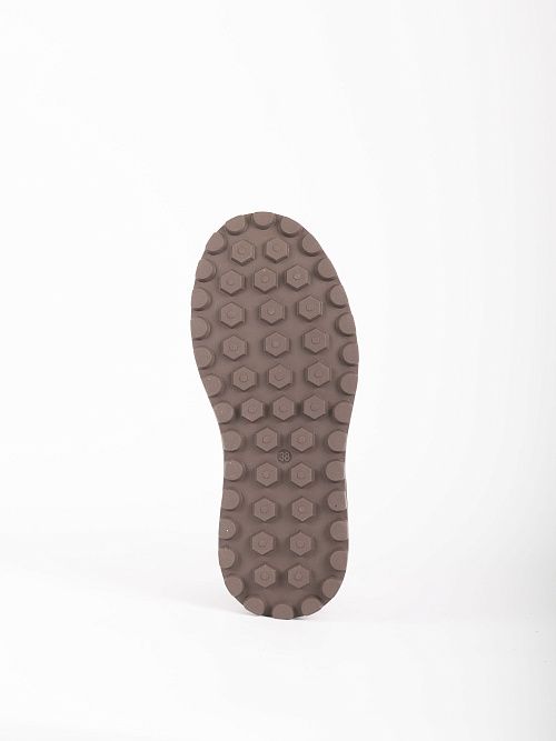 DBY-RA009-001-4 Полуботинки женские натуральная кожа коричневый 365 