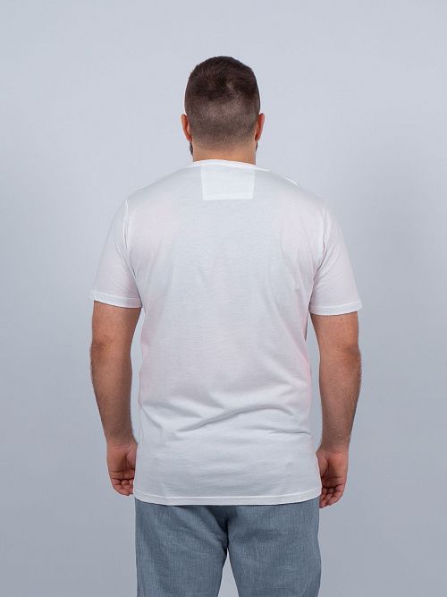 821-1082.O274.Y000.L.XW0011 Футболка мужская белый LUXOR 