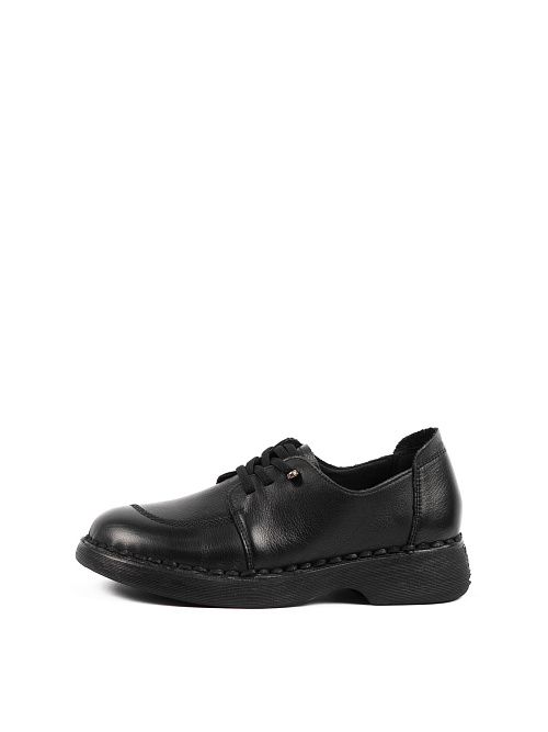 V8A80149-1 Туфли женские натуральная кожа черный 365 