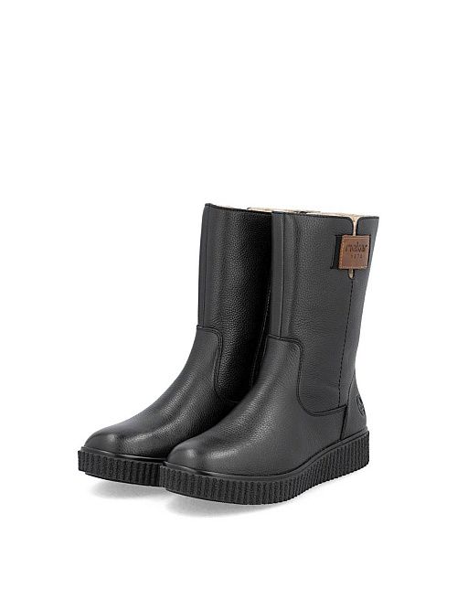 Y4355/00 Полусапоги женские черный Rieker 