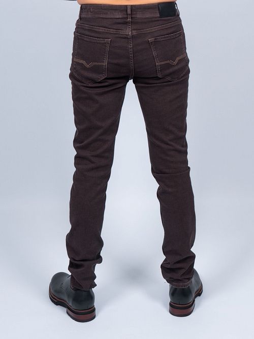 805-2370.M548.Y006.L.C0501 Джинсы мужские коричневый LUXOR 