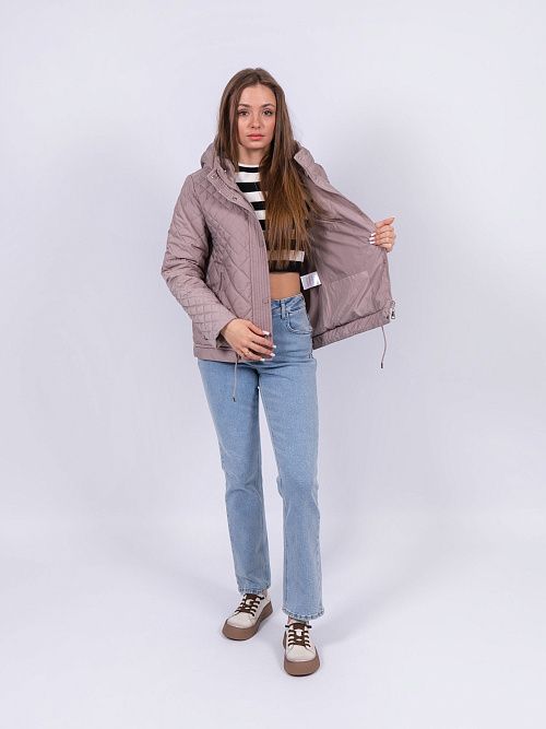 5268-170 Куртка женская коричневый ICEBEAR 