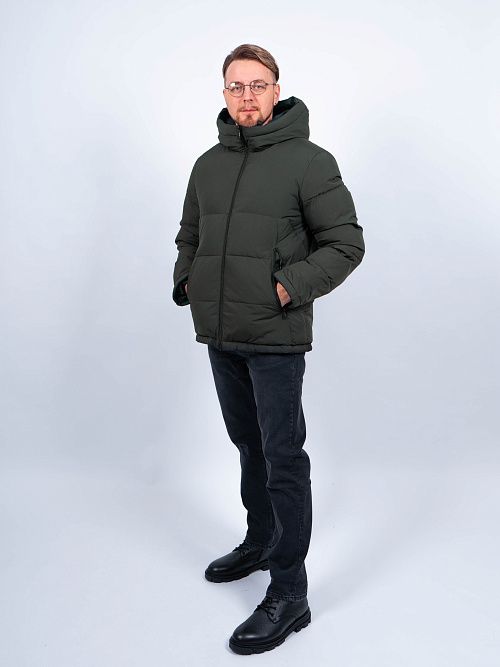 MWD4860I-М460 Куртка мужская двухстороняя синий/зеленый ICEbear 