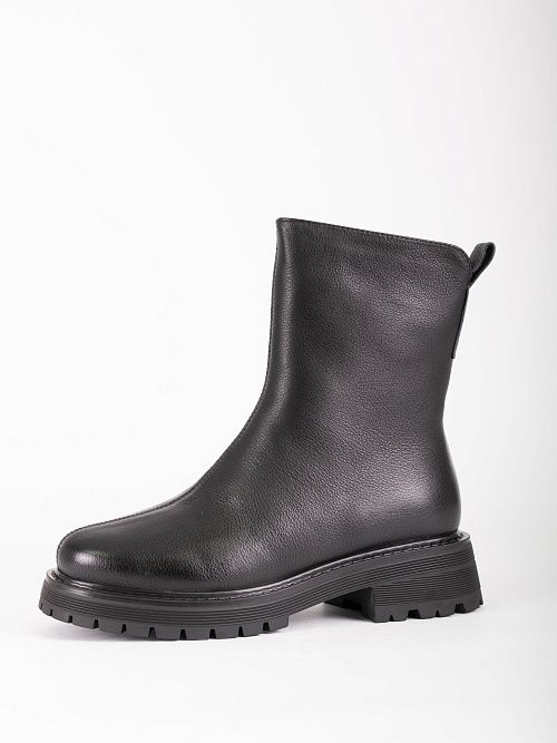 AS738-L5328-17ZM Ботинки женские натуральная кожа черный 365 