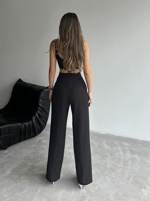 4096 Брюки женские черный GIRL 