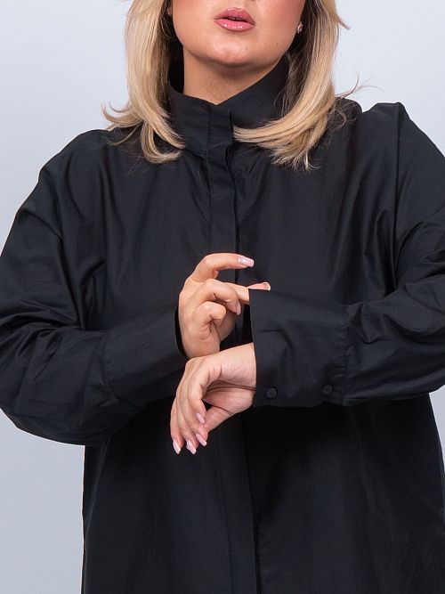 249230 Рубашка женская черный MIRA MIA 