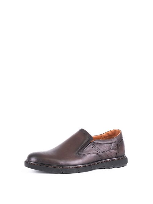 8224-1 brown Полуботинки мужские натуральная кожа коричневый Shach 