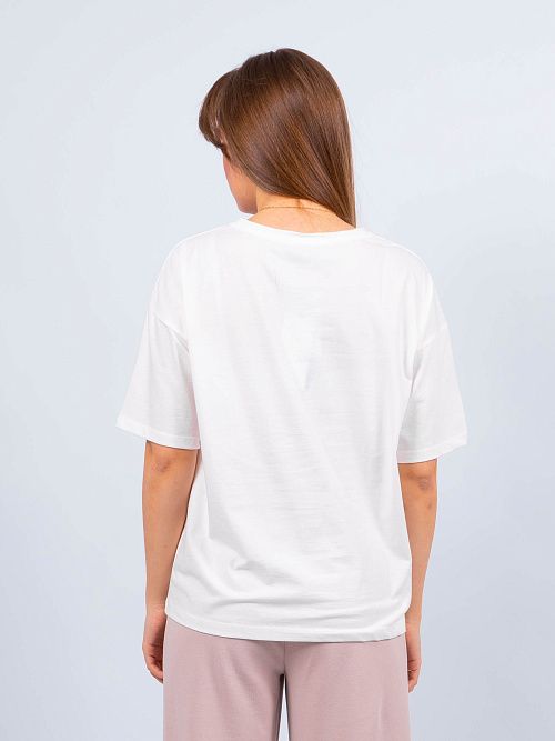 ЕВТ3185/ Футболка женская белый VERY NEAT 