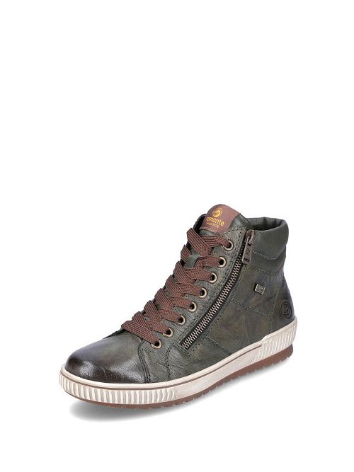 D0772/52 Ботинки женские зеленый Remonte 