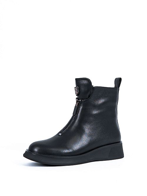 JYW24-HCLC6-037-2(L) Ботинки женские черный Covani 