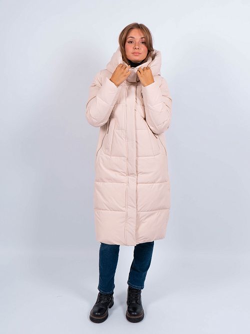 GWD4692I-G625 Пальто женское бежевый ICEbear 