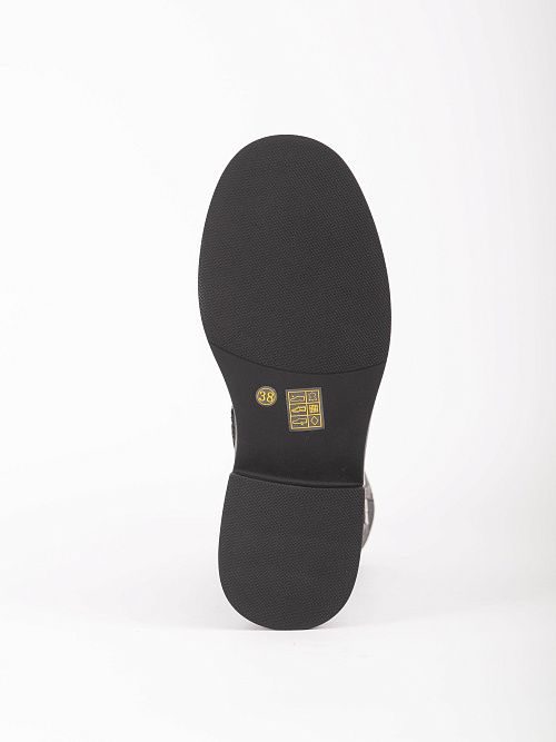 JA291-X57-P8008 Ботинки женские натуральная кожа черный 365 