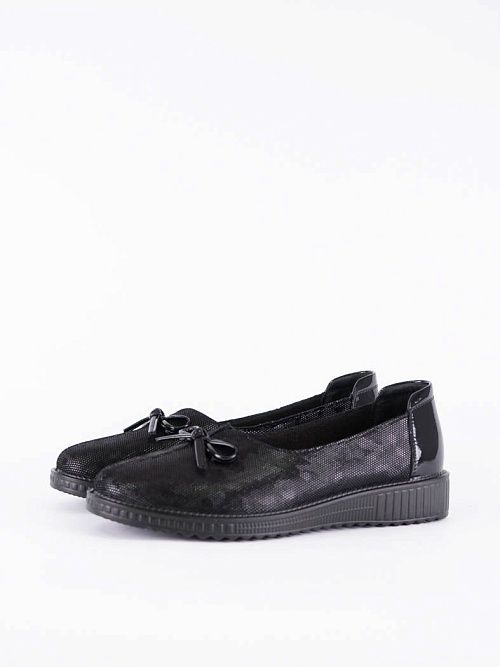 AC151-061 Туфли женские черный Baden 