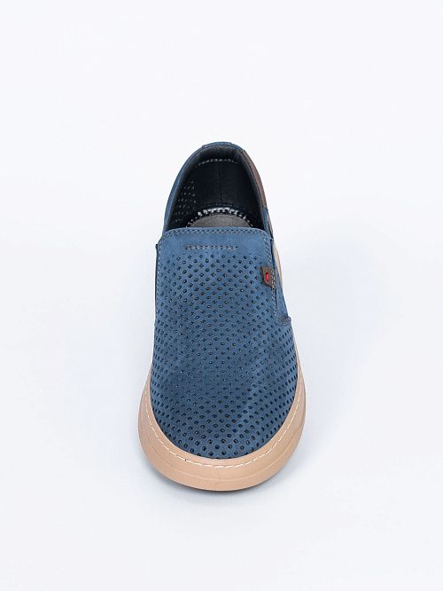 1-02764 blue Слипоны мужские Mario Polani 