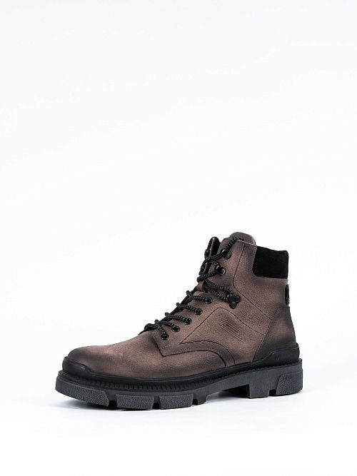 13-852-11 Ботинки мужские серый Mario Polani 