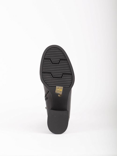 JA319-X110-P1437 Ботинки женские натуральная кожа черный 365 